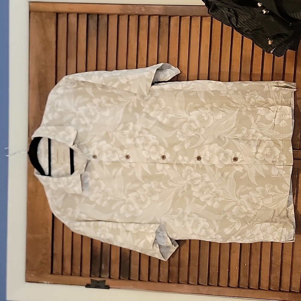 Mens Silk Tommy Bahamas shirt